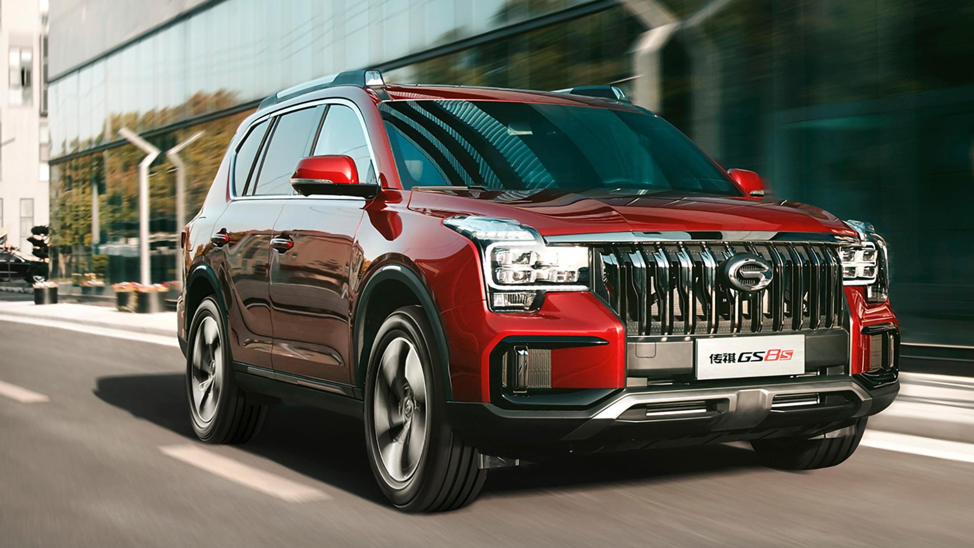 大五座大格栅,辣评传祺gs8s