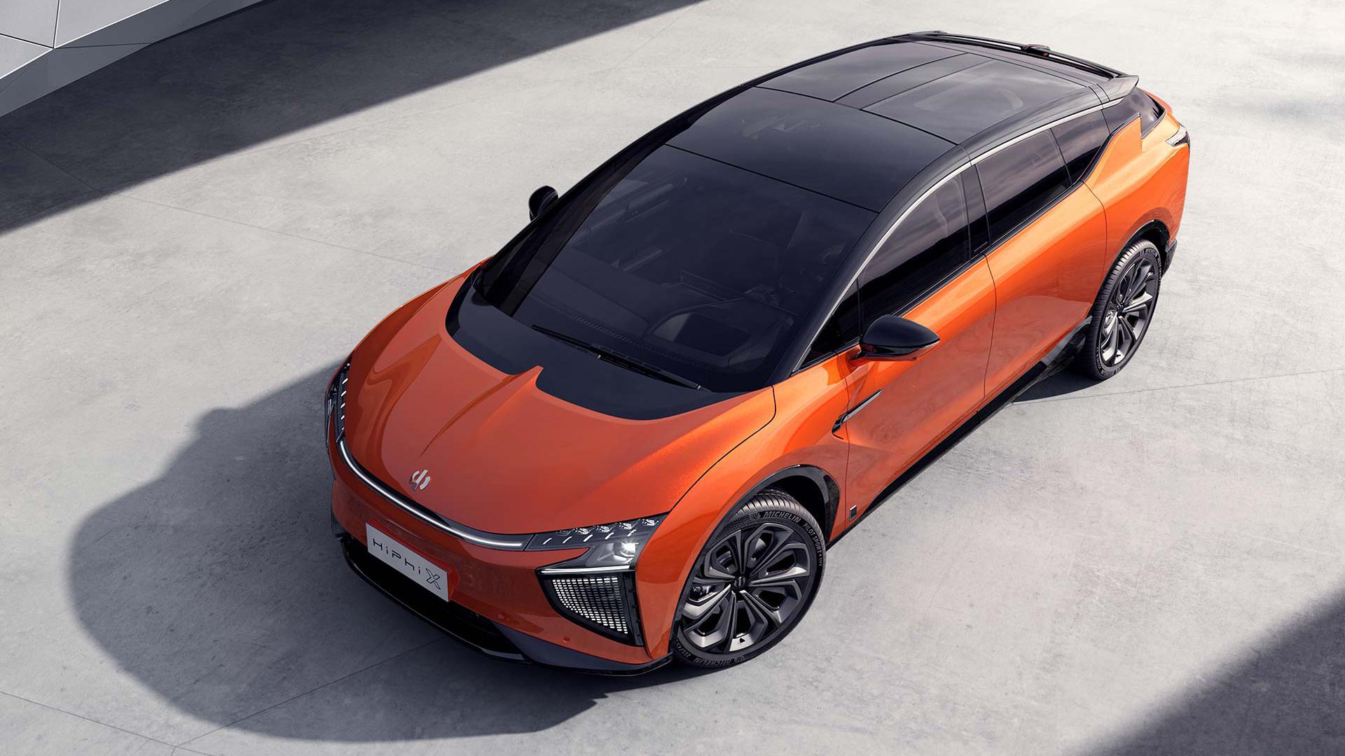 每天一款神仙车丨百万级超跑suv,高合hiphi x北京车展即将上市