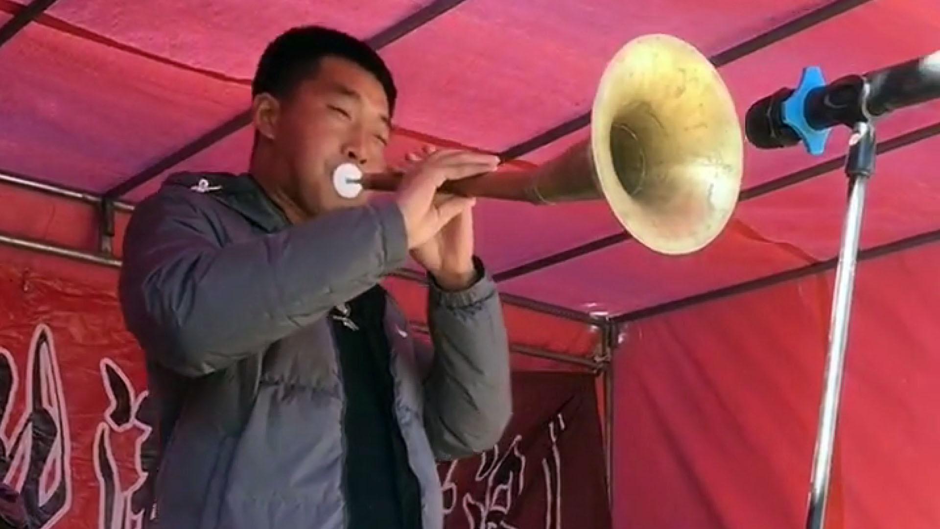 唢呐乐队占据红白喜事唢呐一响全村到场时代发展总有一席之地