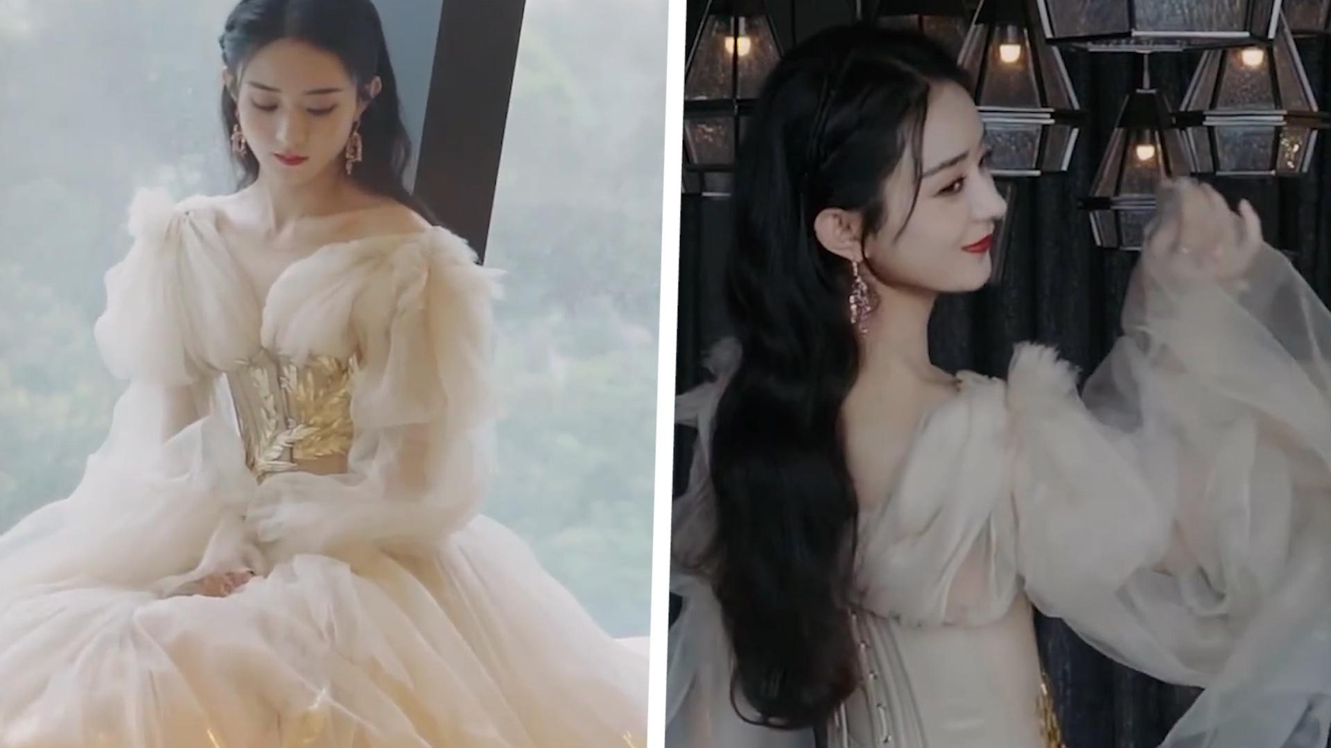 00:00 01:08 01:08 为您推荐: 余露结婚,万人迷故意新娘礼服出席,典雅