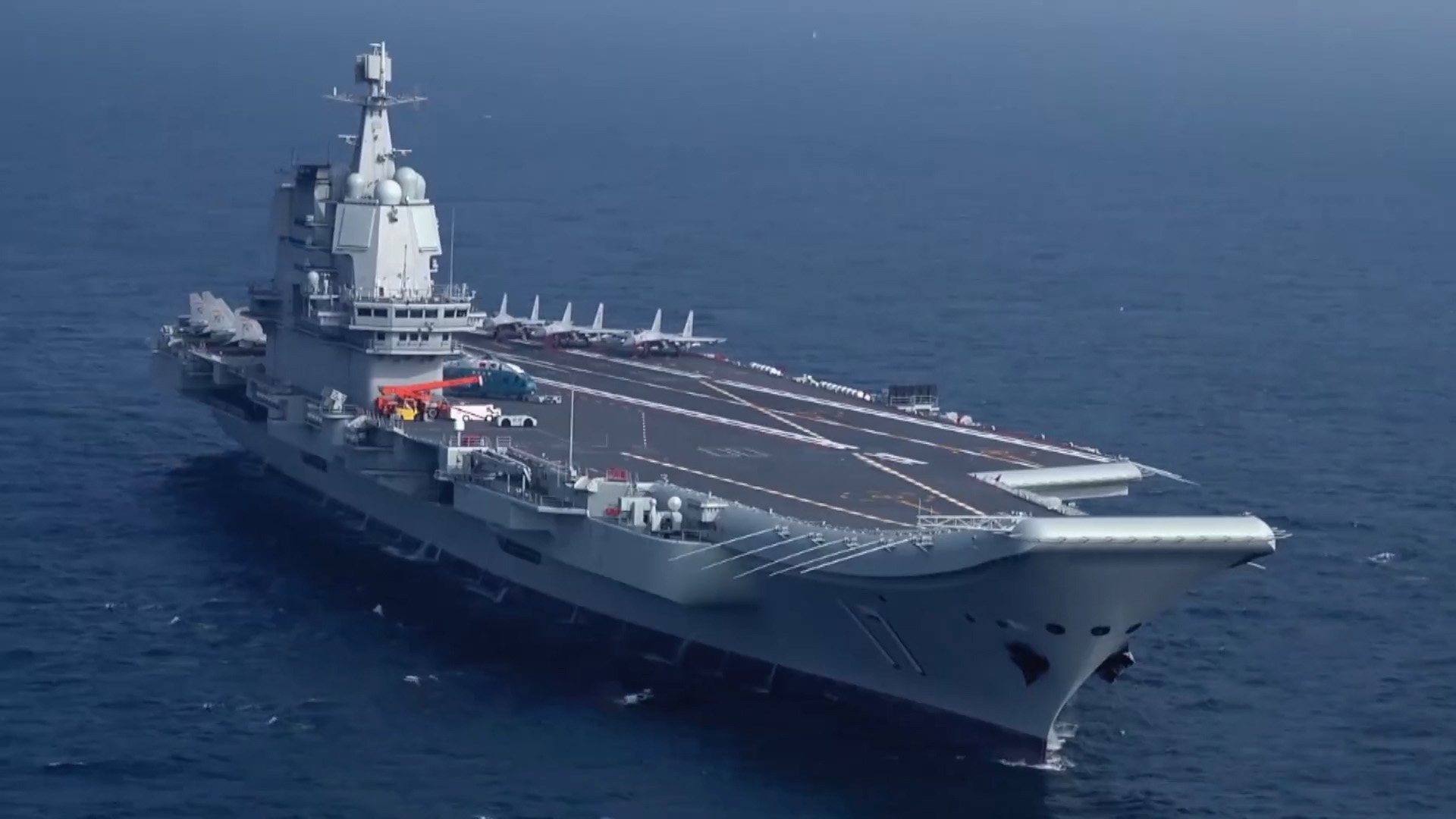 气势恢宏的mv《中国航母》,捍卫我们平安的大海!