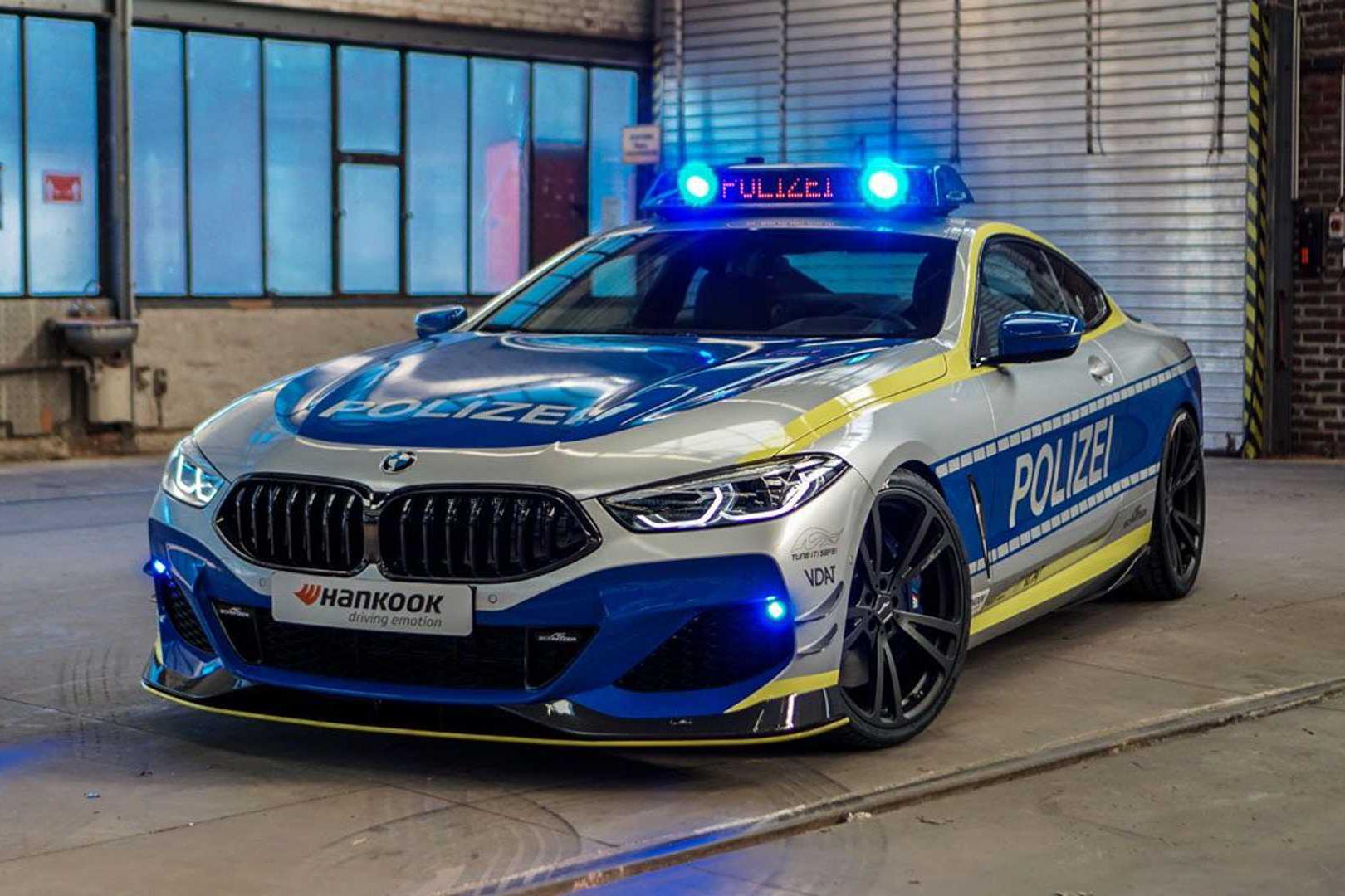 快讯|拉风的宝马警车 ac schnitzer推出改装版bmw m850i警车