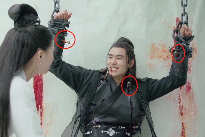 爆笑穿帮镜头,拍战争戏演员笑场,杨过断了哪条胳膊?