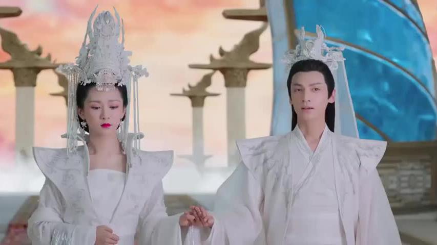 锦觅和润玉的大婚,旭凤却没有来,这是要将锦觅拱手让人了