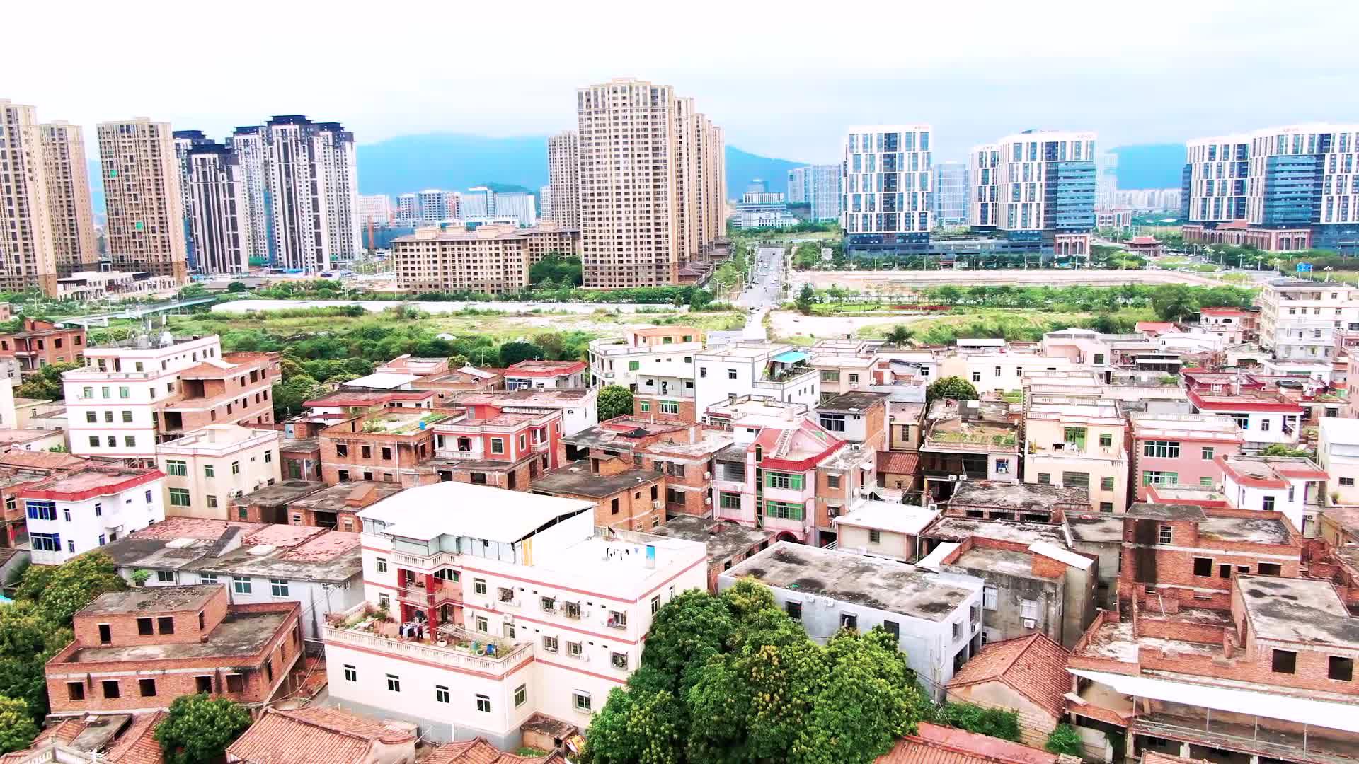 航拍厦门2020年底拆除的村庄,西亭村最后珍贵画面,满满的记忆