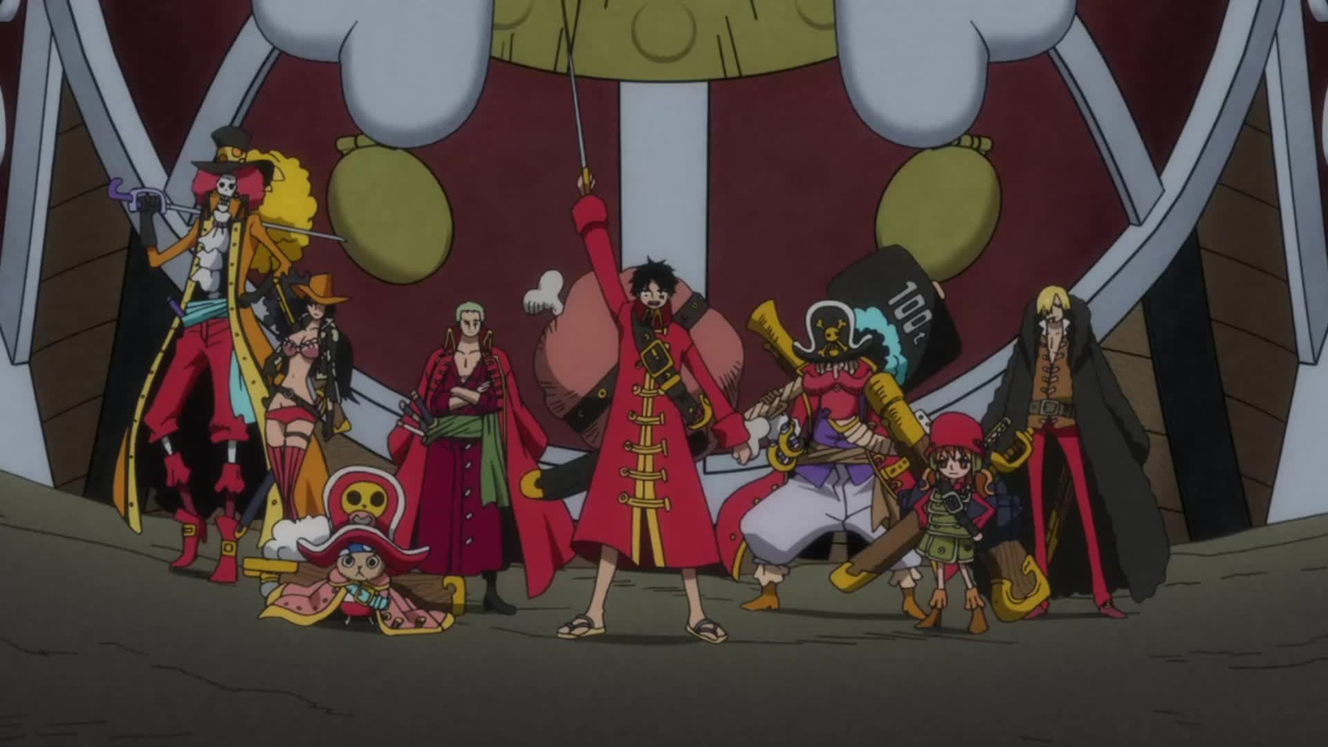 海贼王剧场版团战天花板,期待今年的《red》