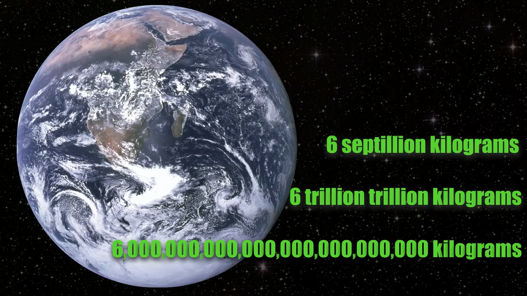 地球重量达到60万万亿吨,为何能在太空中一直悬浮?看完涨知识!