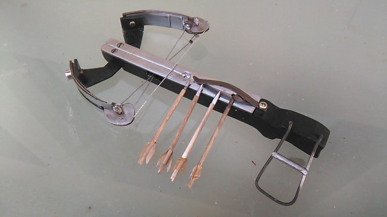 工艺精湛的微型弓弩,看看威力如何