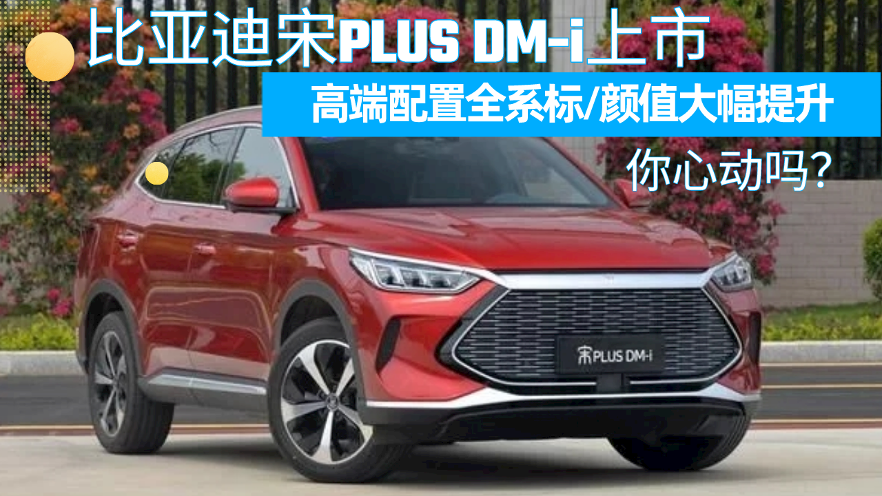 高端配置全系标配!比亚迪宋PLUS DM-i上市,颜值提升你心动吗|汽车资讯|紧凑级车|新能源_新浪新闻