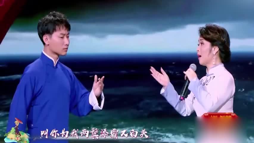 林蜜蜜,朱登演唱黄梅戏《海滩别》,动人美妙真好听