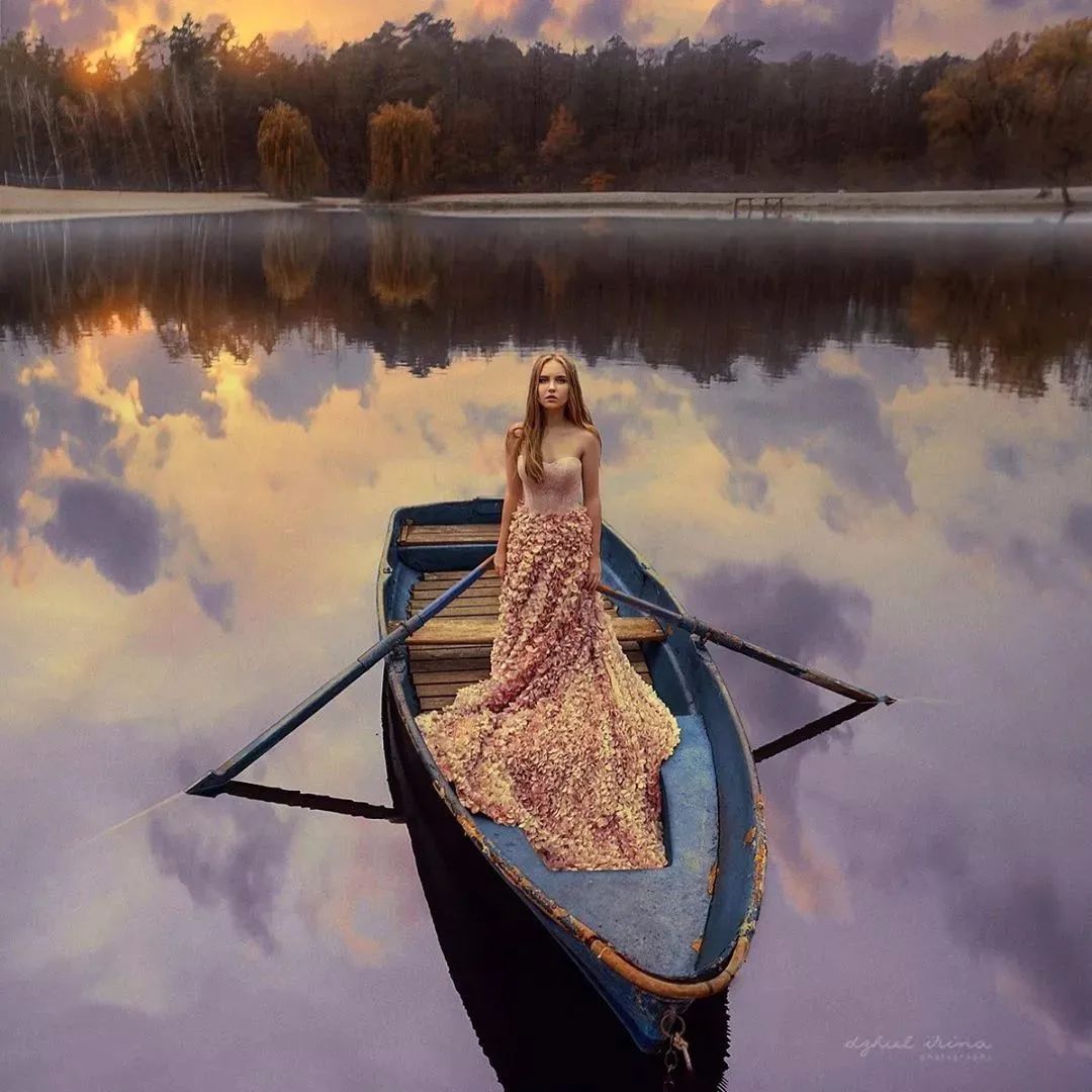 乌克兰美女摄影师的人像作品很艺术很浪漫