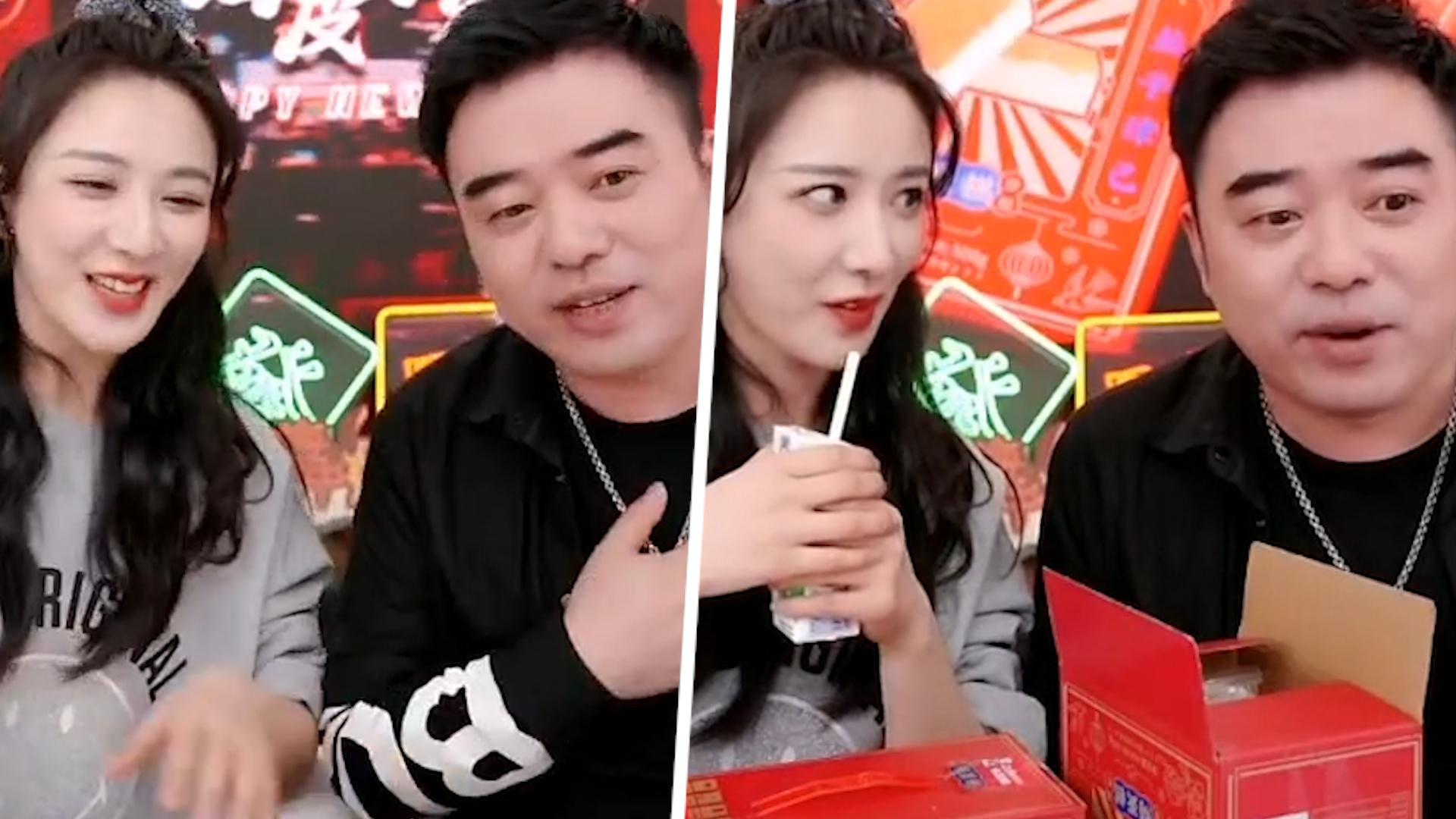 薇娅直播间与老公斗嘴不停,直言是单纯夫妻关系,互喂零食超甜蜜