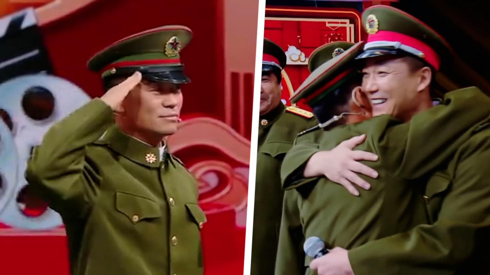 《士兵突击》剧组重聚!王宝强和兄弟们挨个拥抱,重温经典台词