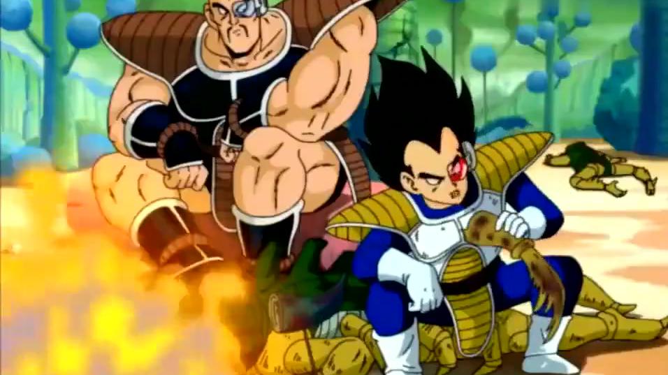 龙珠:贝吉塔和那巴吃着外星人的手臂,还嫌弃不好吃