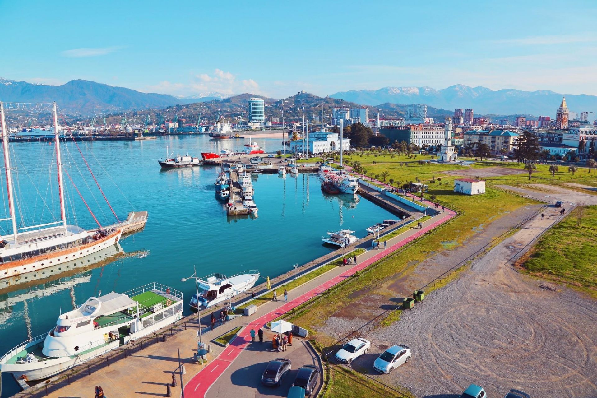 格鲁吉亚 巴统 海滨大道