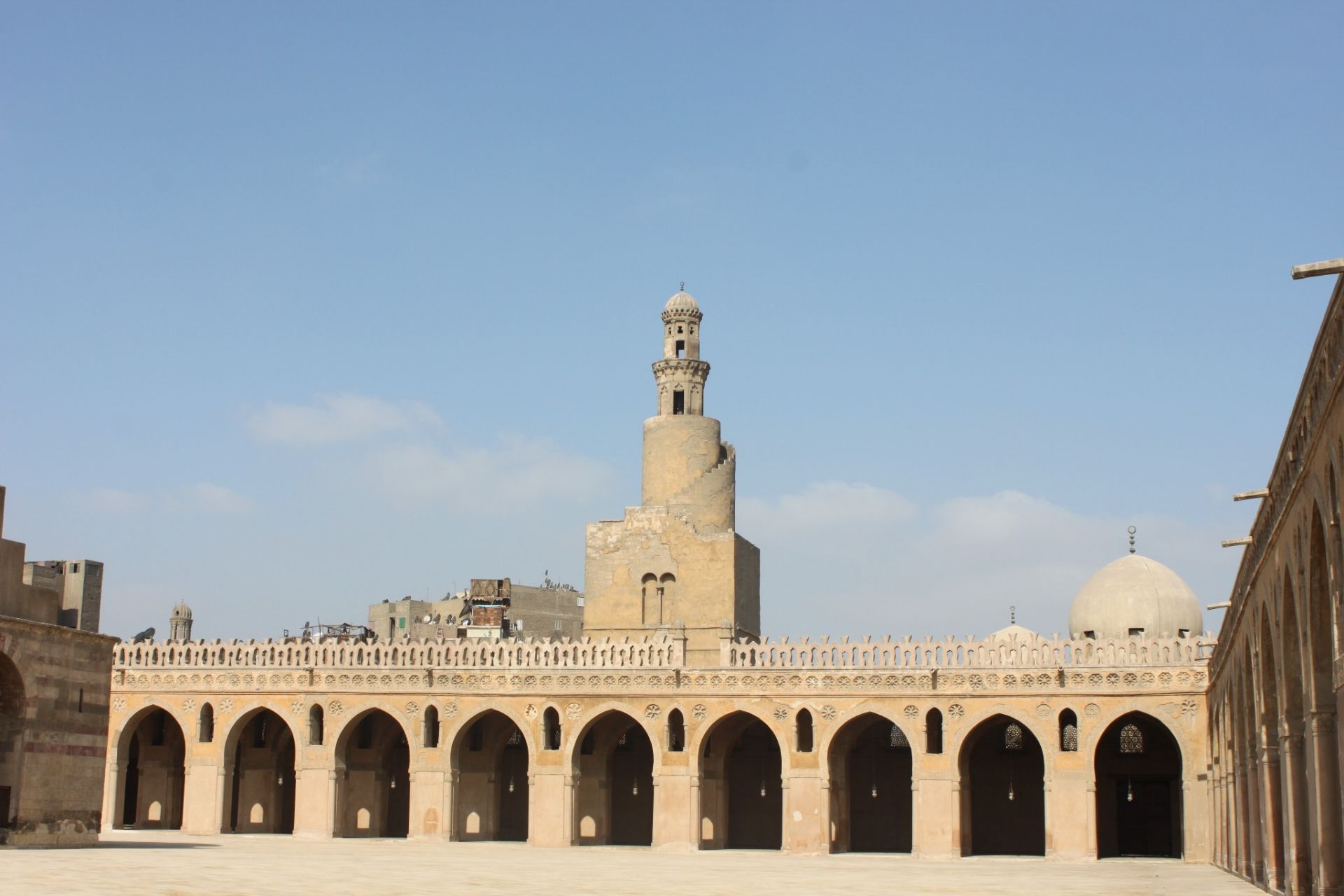 非洲 埃及 开罗 伊本·图伦清真寺