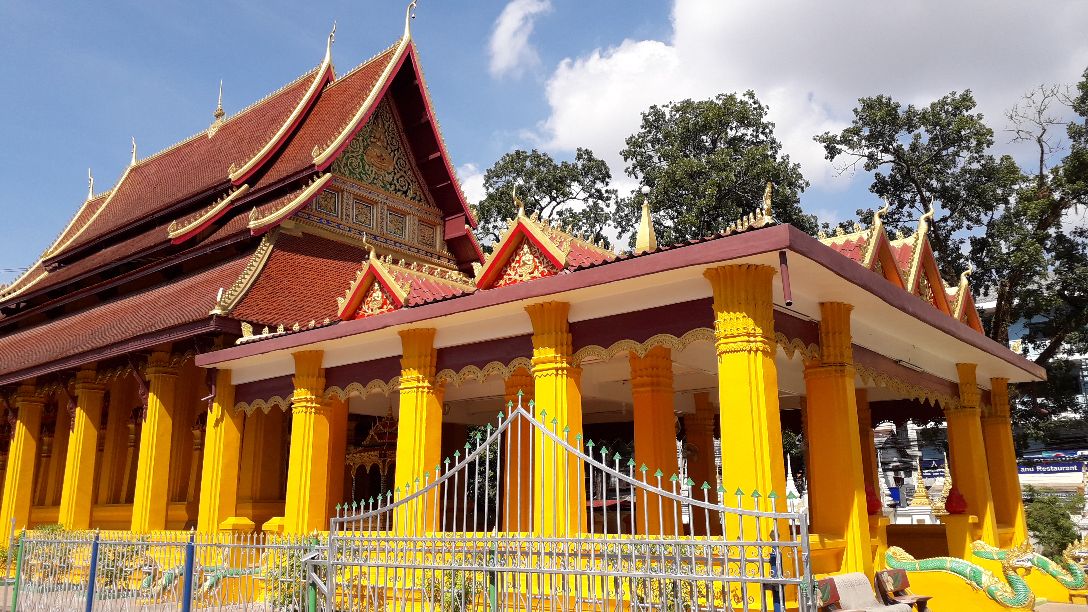 东南亚 老挝 万象 米赛寺