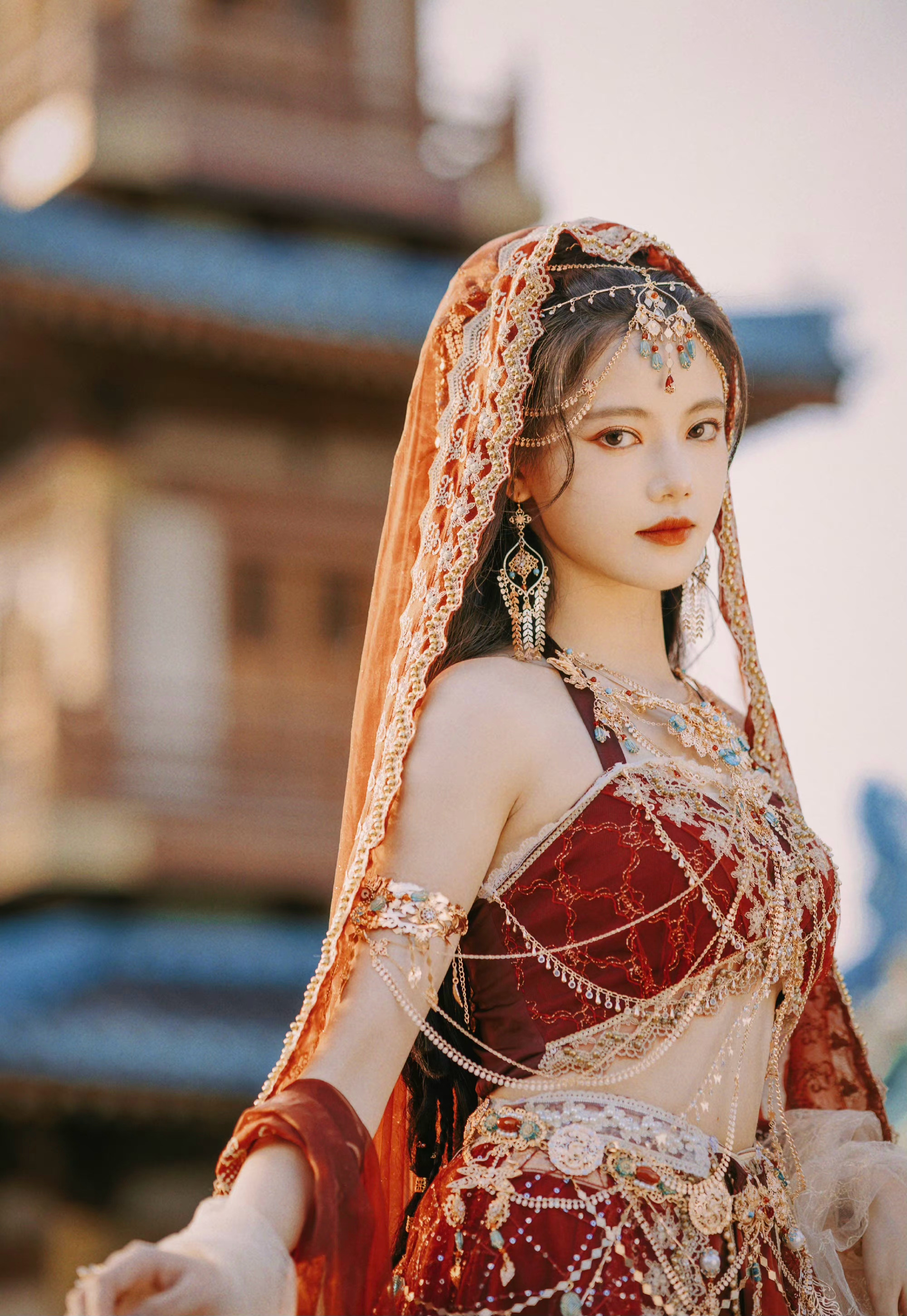 美艳动人优雅灵动,绝美气质绝代佳人