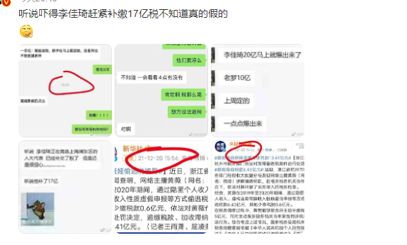 薇娅被封杀后，李佳琦成最大受益者，网曝他已补税17亿休闲区蓝鸢梦想 - Www.slyday.coM