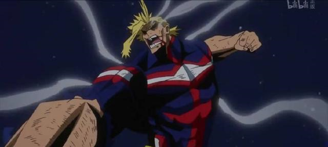 英雄学院3第11集 告别之战 欧尔麦特击败大boss 结束英雄生涯