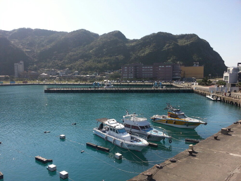 中国 台湾 基隆 碧砂渔港