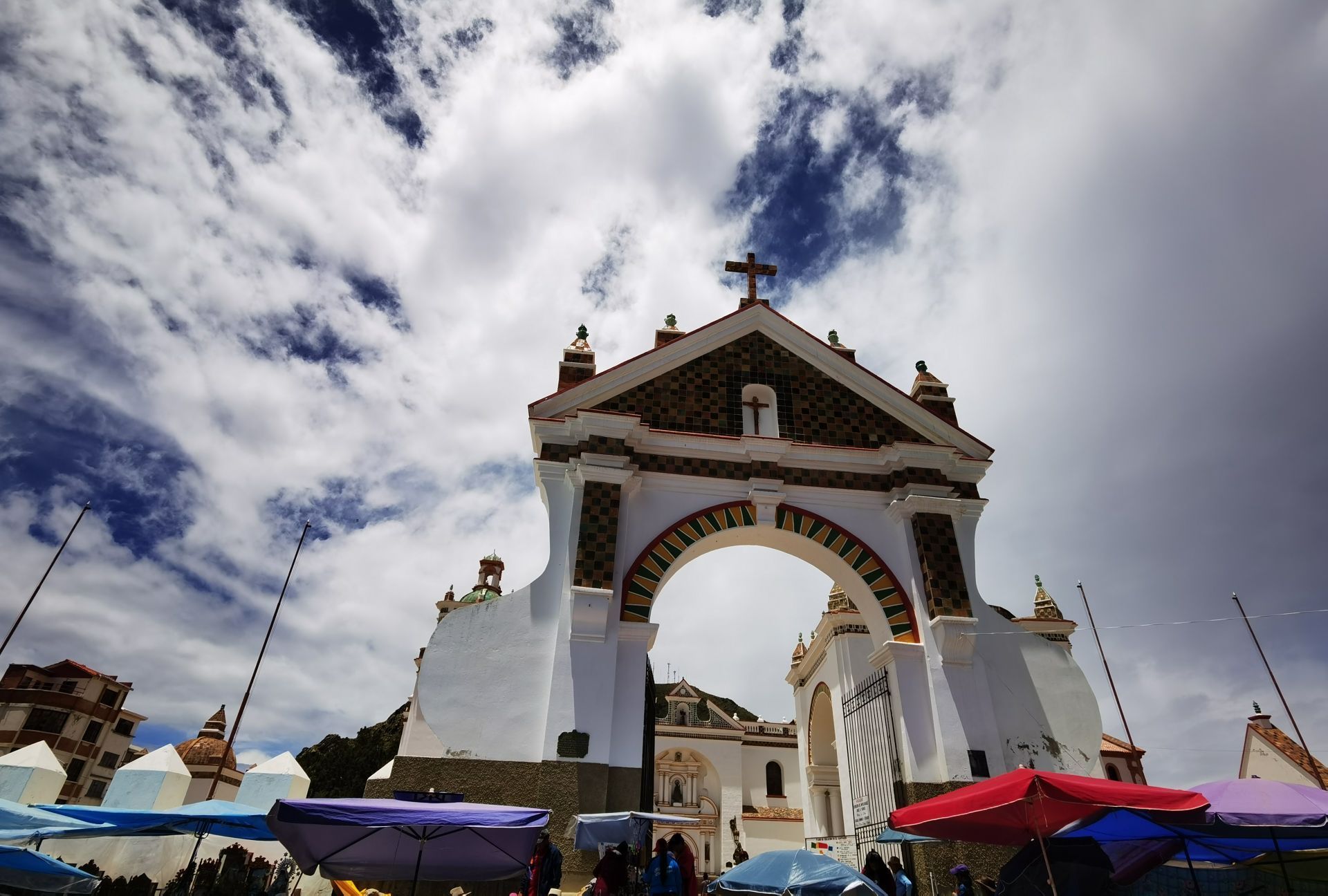 游览 南美 玻利维亚 科帕卡巴纳大教堂