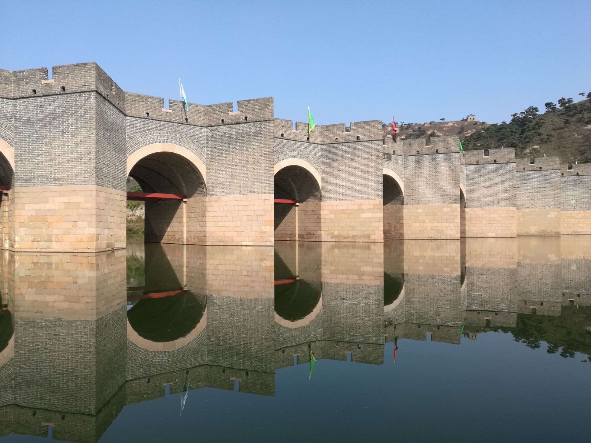 辽宁省 葫芦岛市 九门口水上长城__财经头条