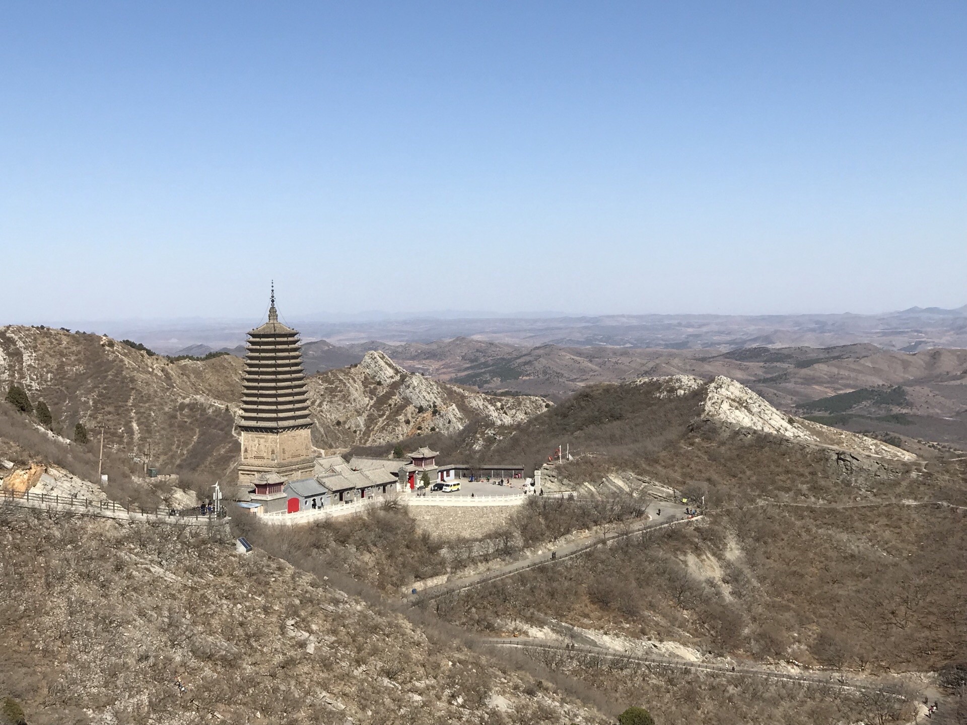 辽宁省朝阳市凤凰山云接寺塔