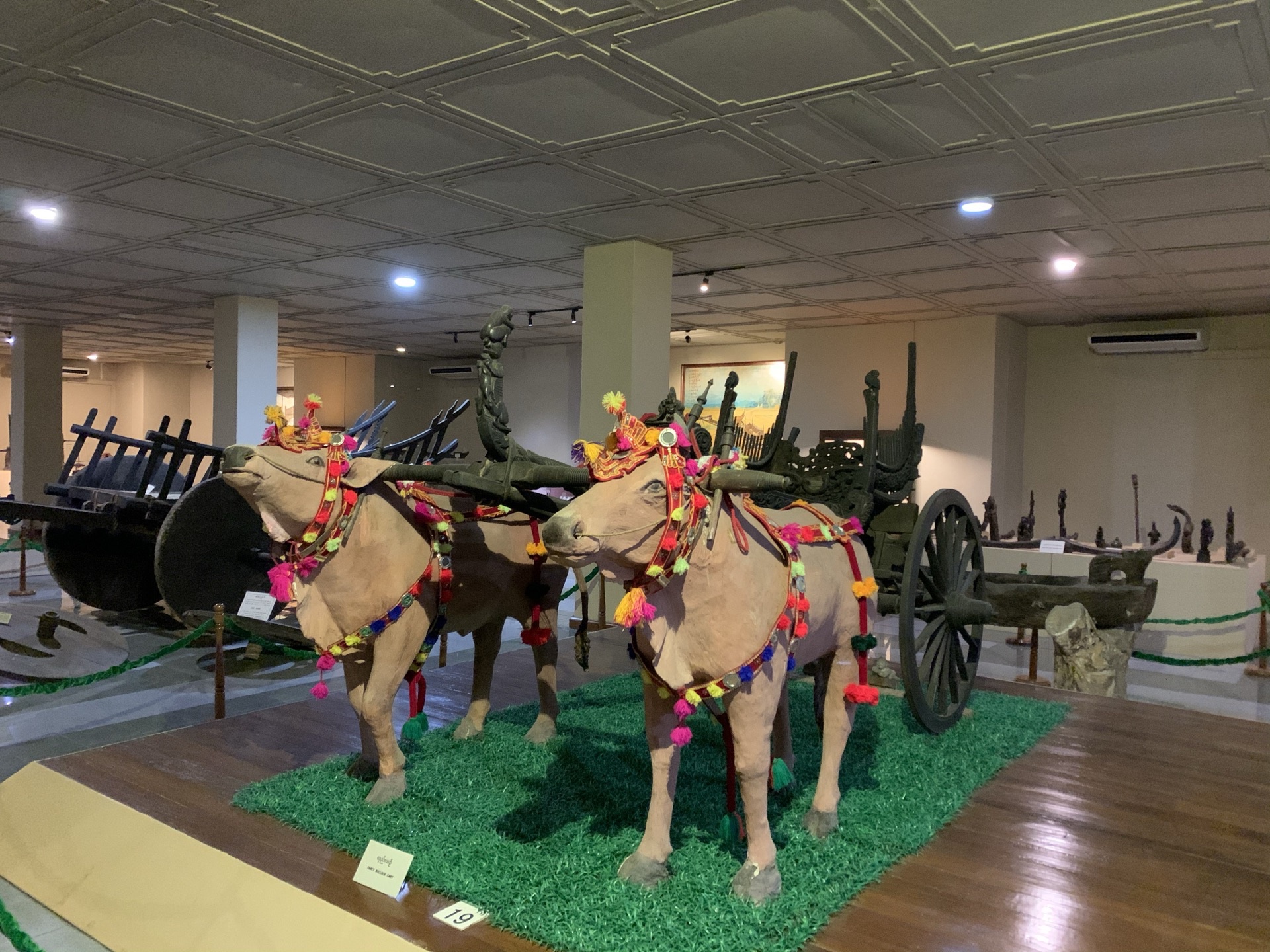 东南亚 缅甸 仰光 缅甸国家博物馆