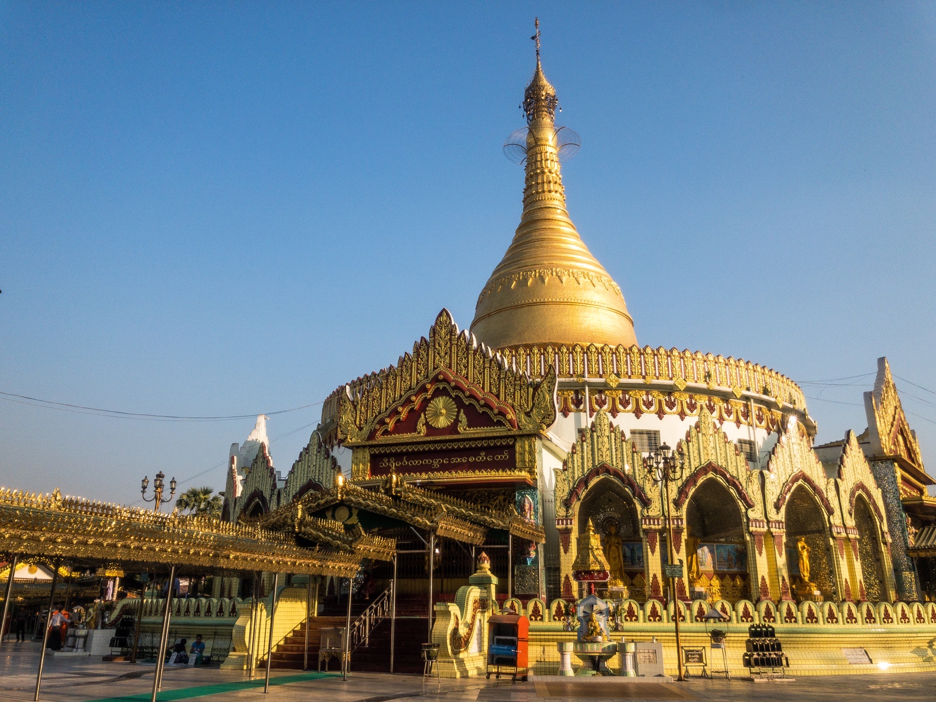 东南亚 缅甸 仰光 世界和平塔