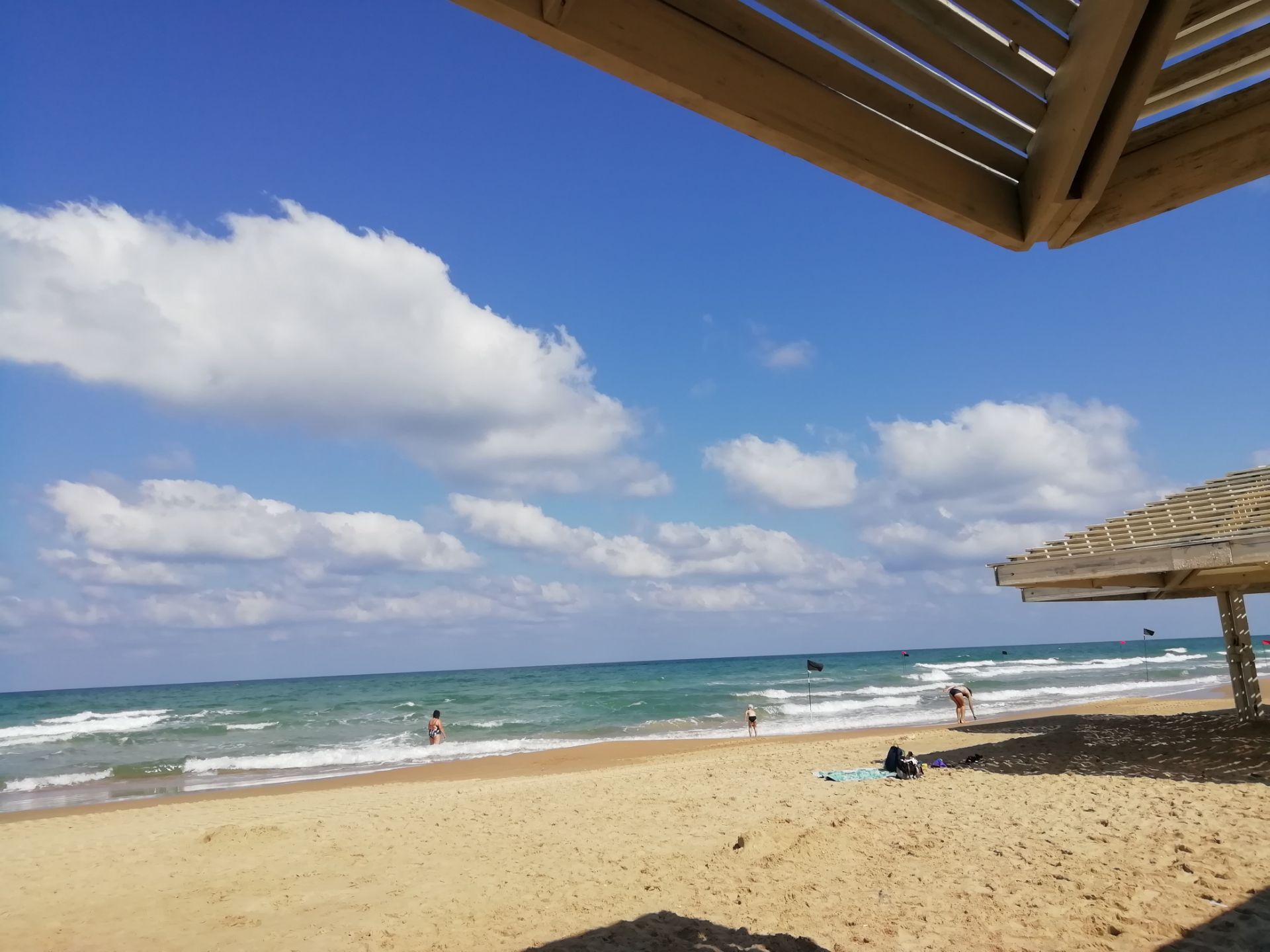 以色列 海法 达多海滩