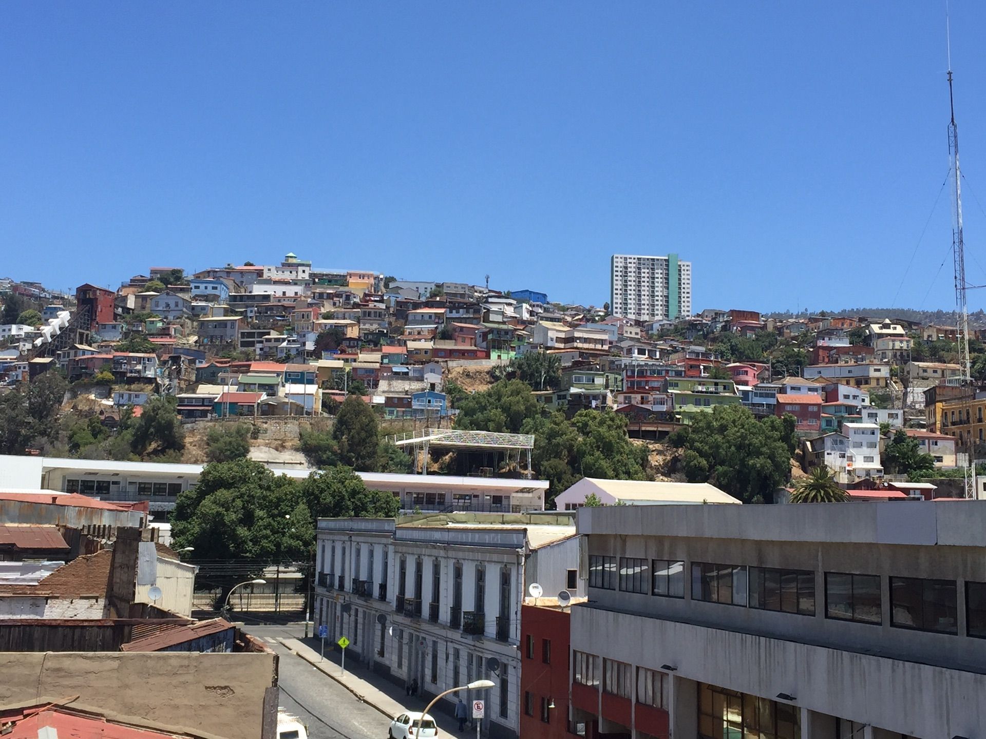 游览南美智利瓦尔帕莱索