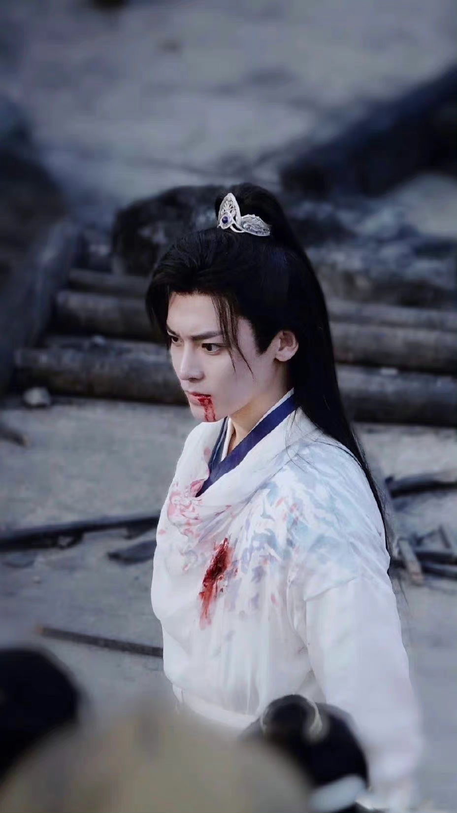 侯明昊护心侧颜路透什么风格都可以驾驭的妥妥的清爽大帅哥