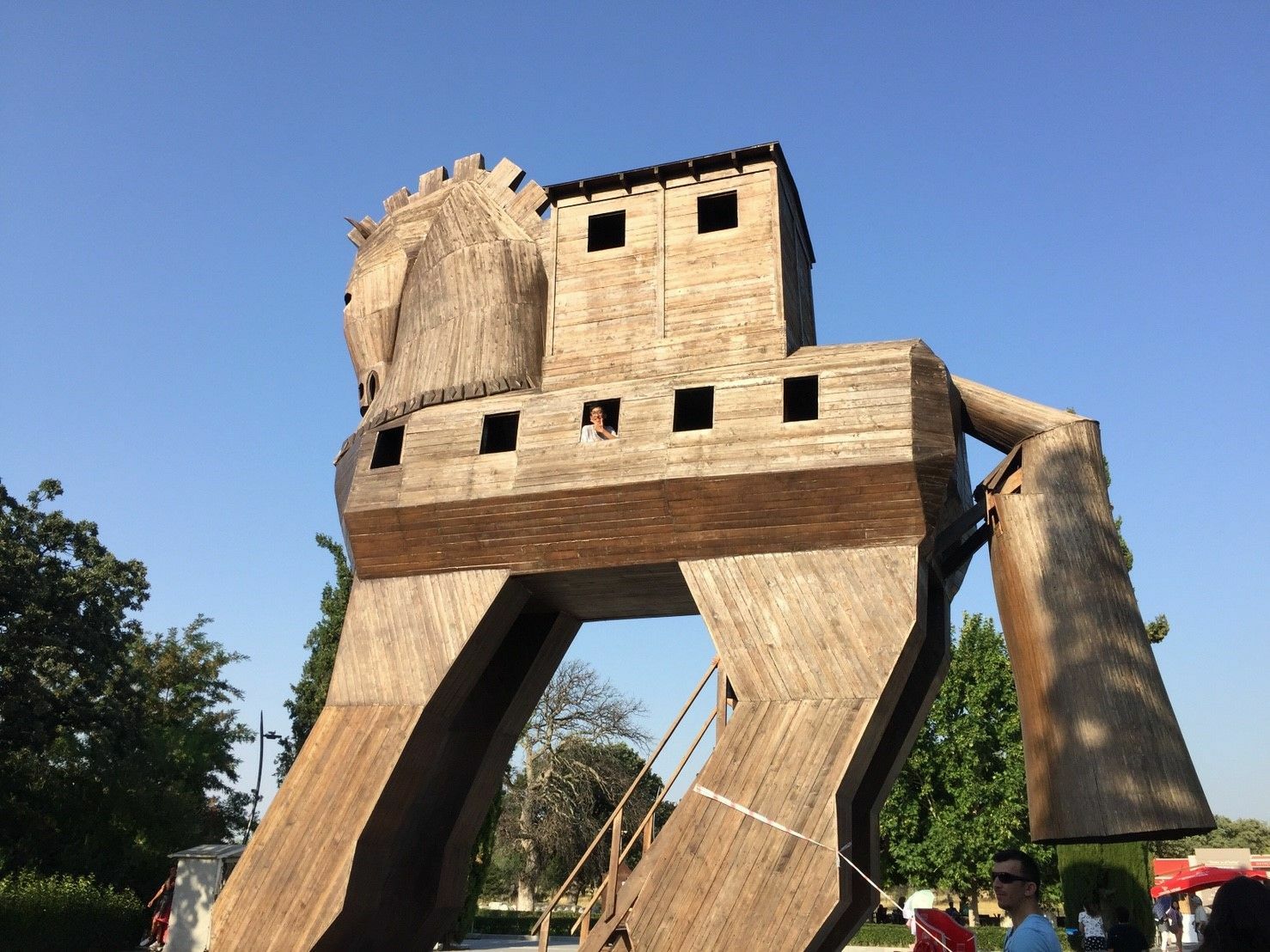 土耳其 恰纳卡莱 特洛伊木马