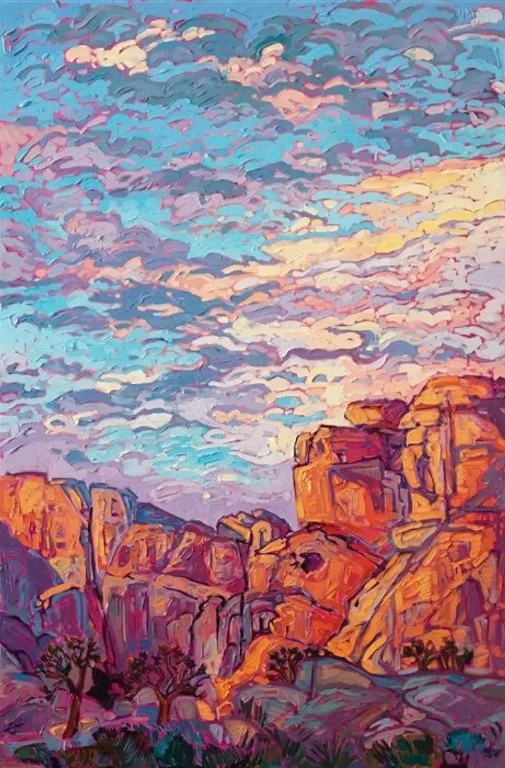 大色块的油画,看起来真享受|油画|抽象派|汉森_新浪新闻