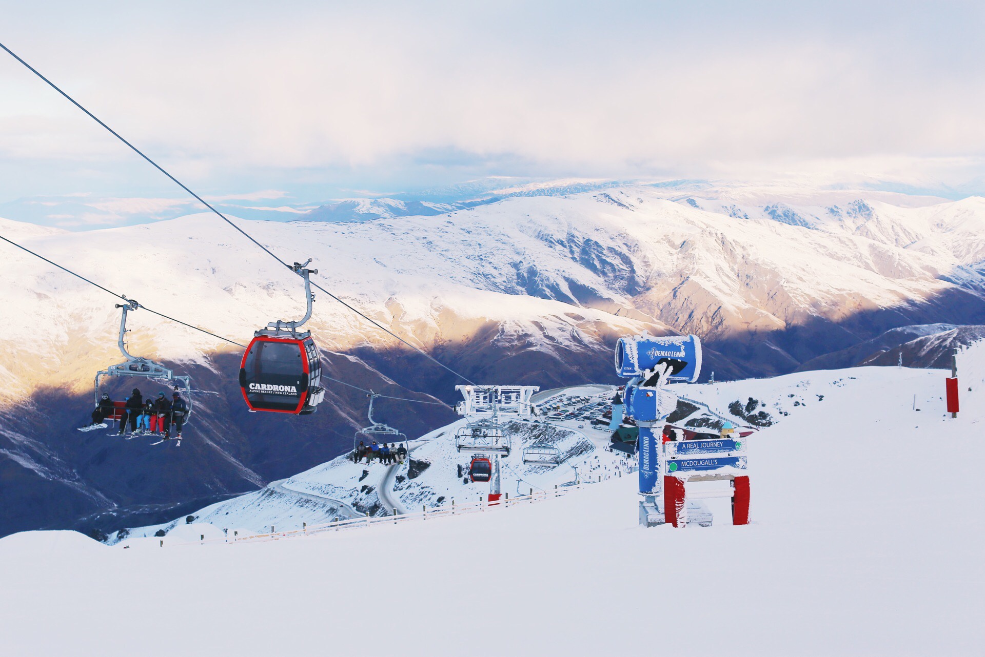 新西兰 皇后镇 卡德罗纳高山滑雪度假村