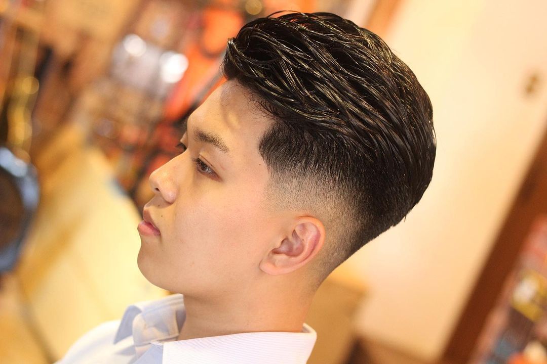 男士发型剪剪烫烫就是不一样没想到这么帅