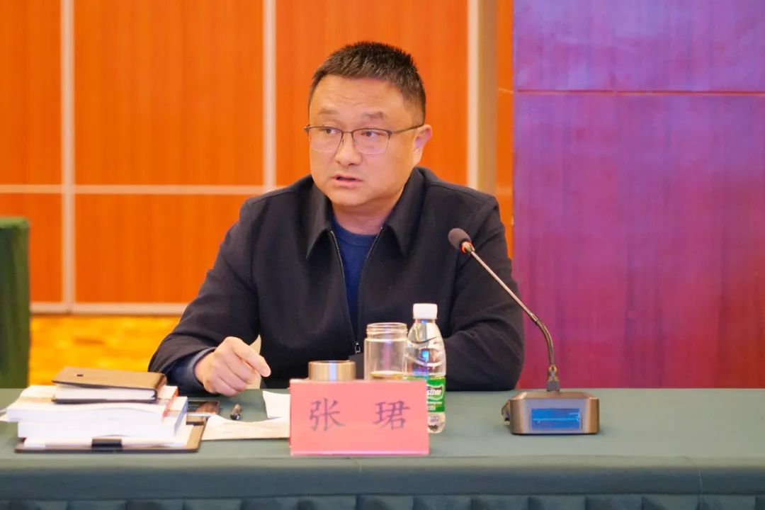 州人民政府副州长张珺,州文旅局相关人员参加会议,州文旅局党组书记