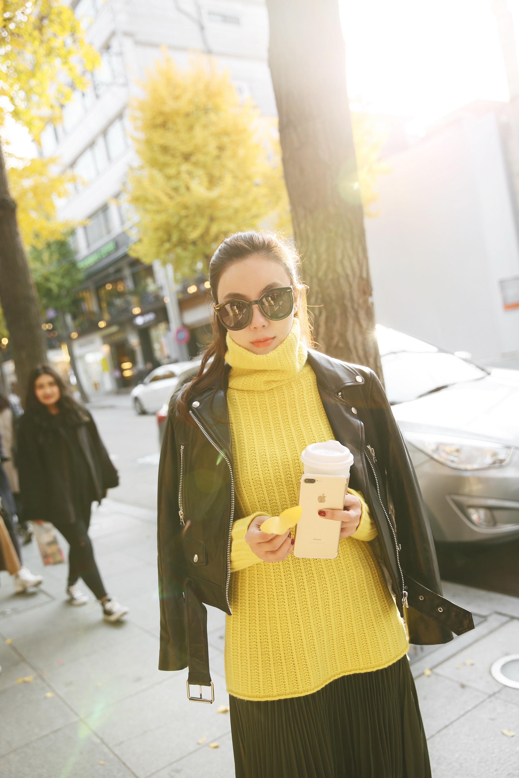 韩国模特美女时尚女装街拍