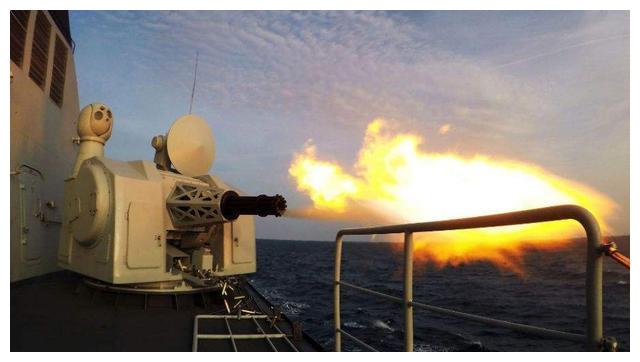 国产1130密集阵系统每秒射速1万发可拦截超音速反舰导弹