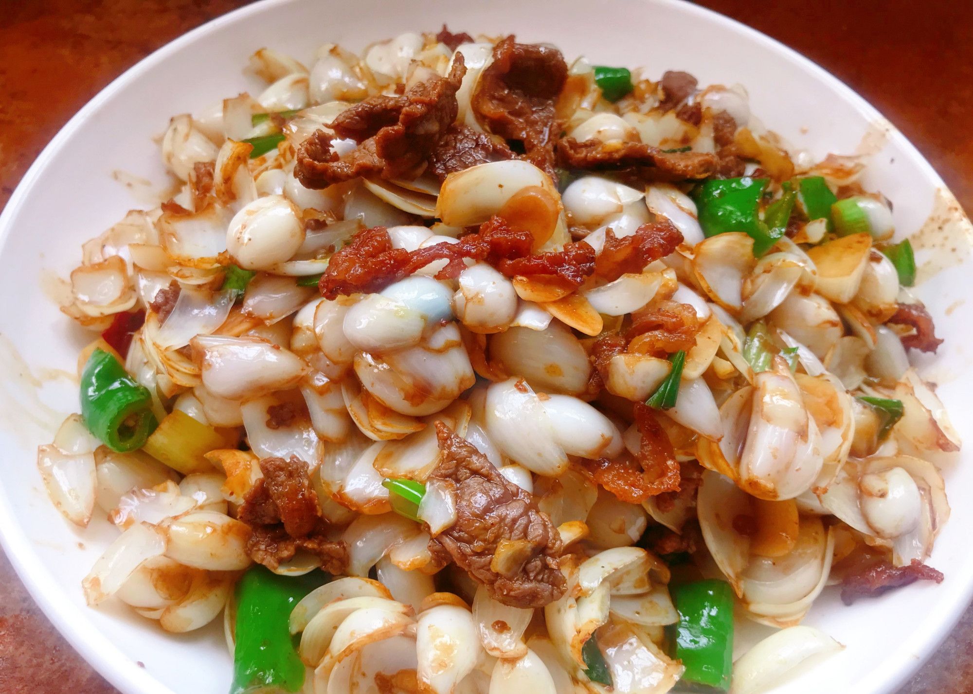 春天的百合炒肉