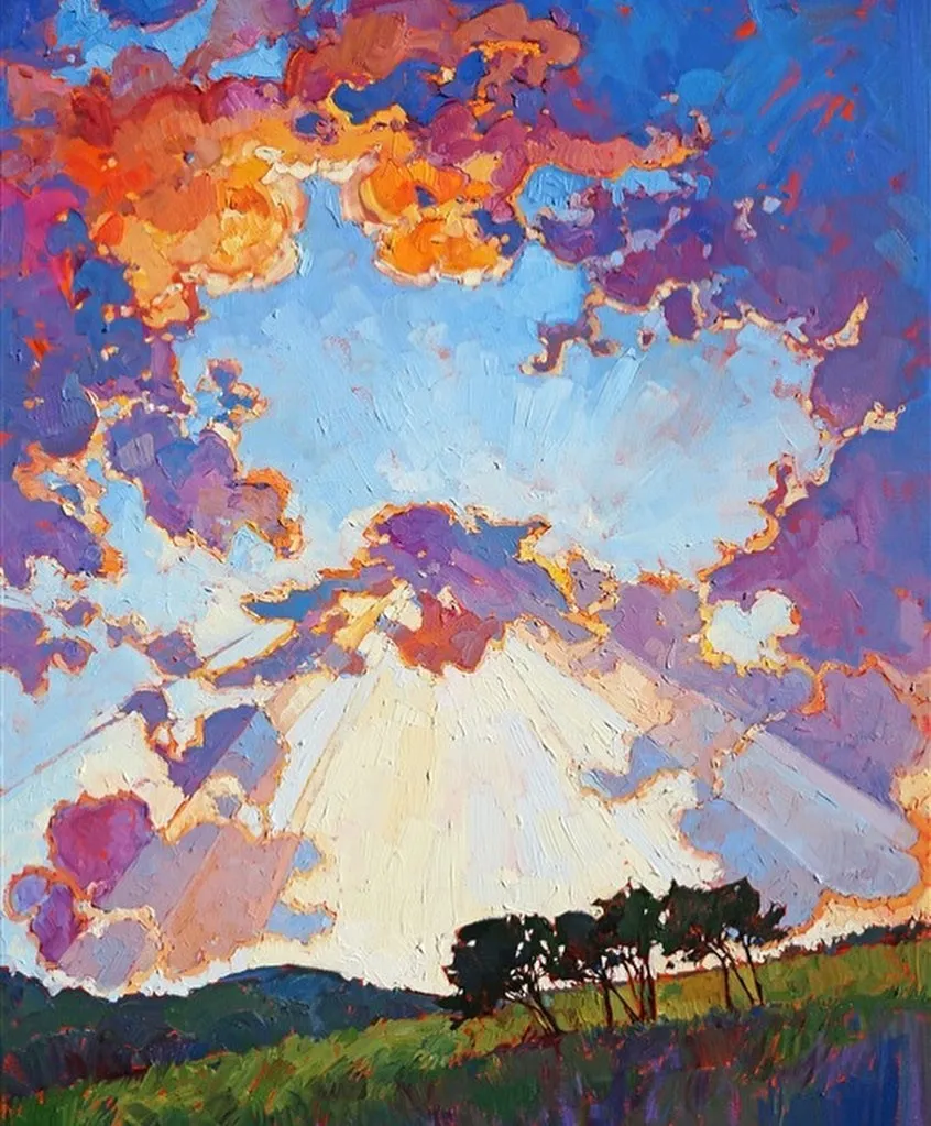 大色块的油画,看起来真享受|油画|抽象派|汉森_新浪新闻