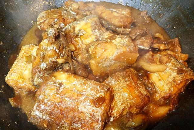 家常炖带鱼加上它不裹面粉淀粉带鱼醇香无腥味用来下饭太香