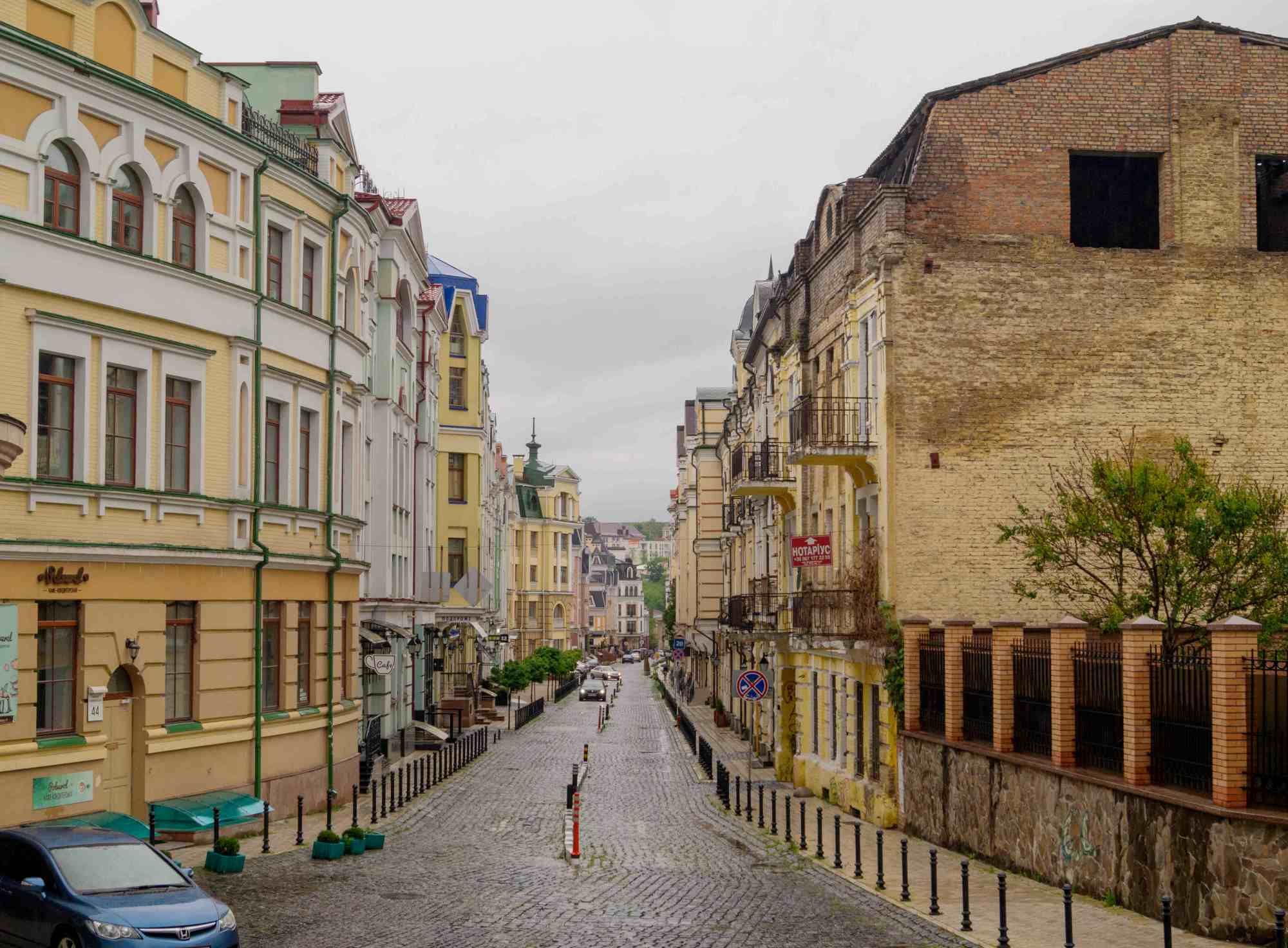 乌克兰首都基辅在无情的现实之下辉煌已不再