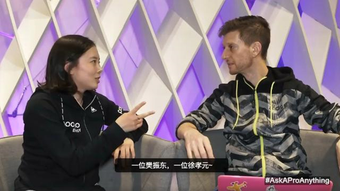 韩国华裔名将透露,徐孝元也喜欢小胖