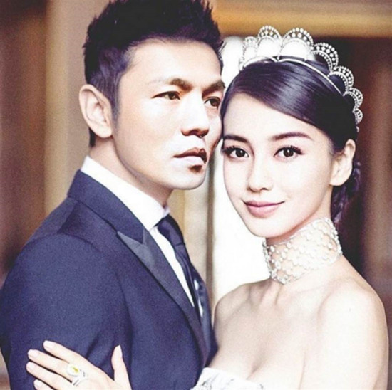 angelababy宣布离婚后,被男星高调示爱,自p结婚照称