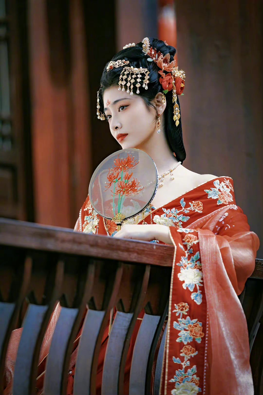 许佳琪古风写真唯美动人美丽端庄神韵就很有味道简直太美啦