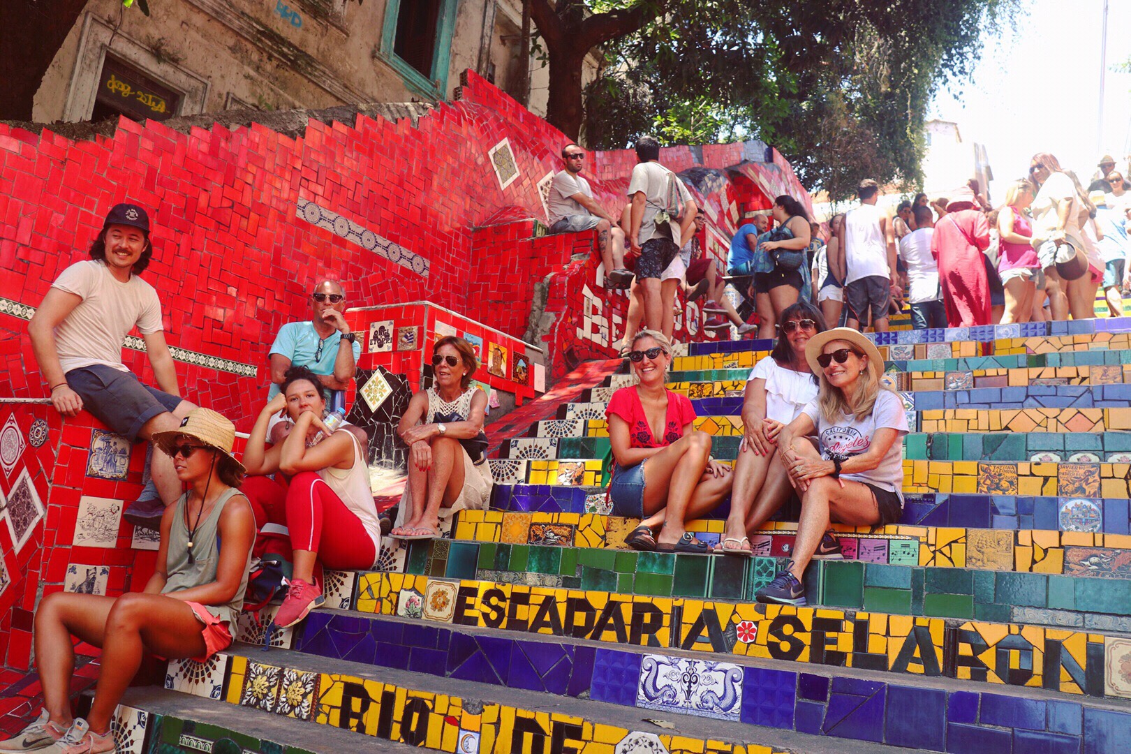 南美 巴西 里约热内卢 塞勒隆阶梯__财经头条