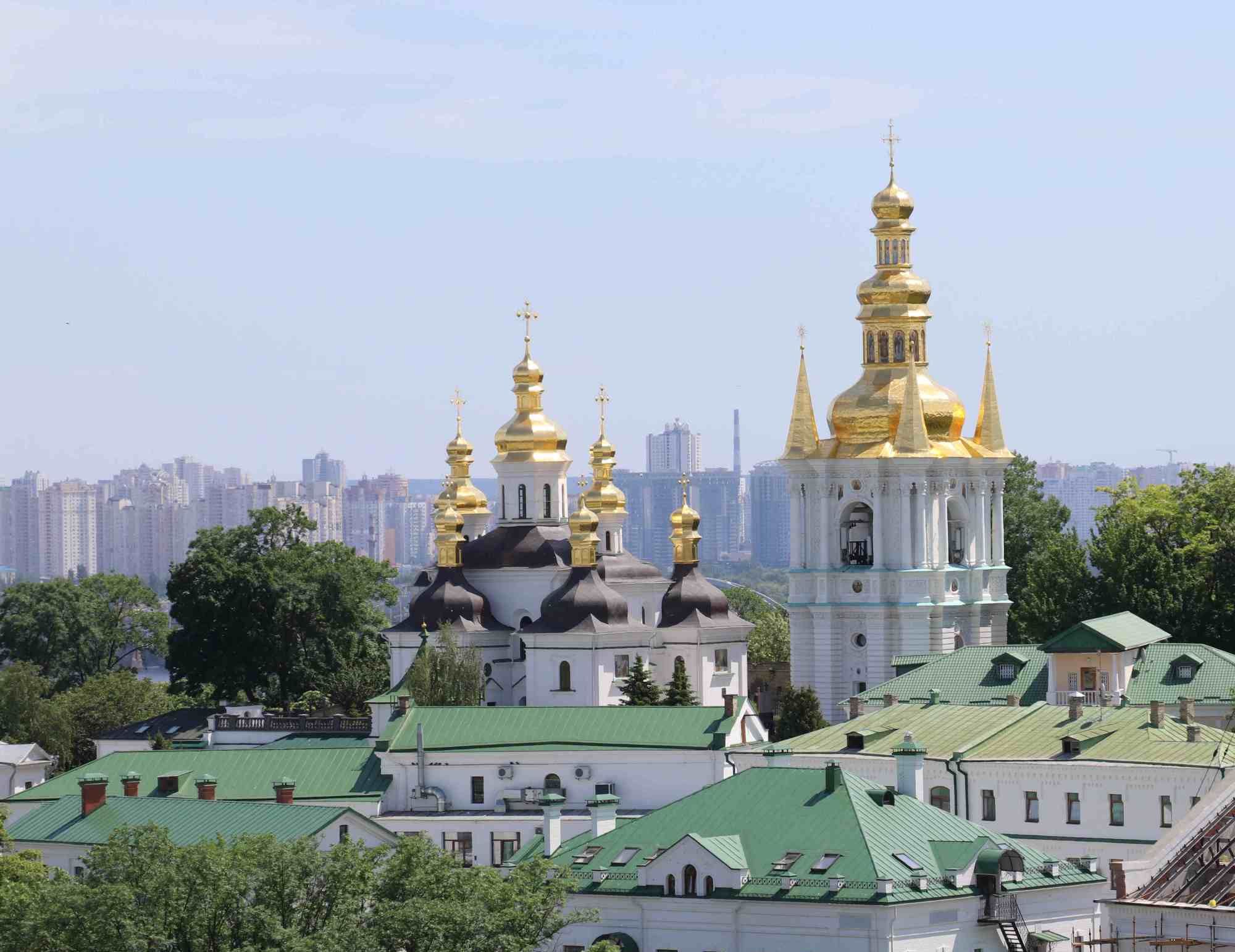 乌克兰首都基辅在无情的现实之下辉煌已不再