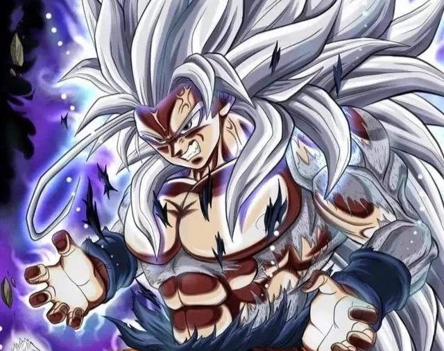 最为重要的是,孙悟空和贝吉塔是以自在极意功的形态进行合体.